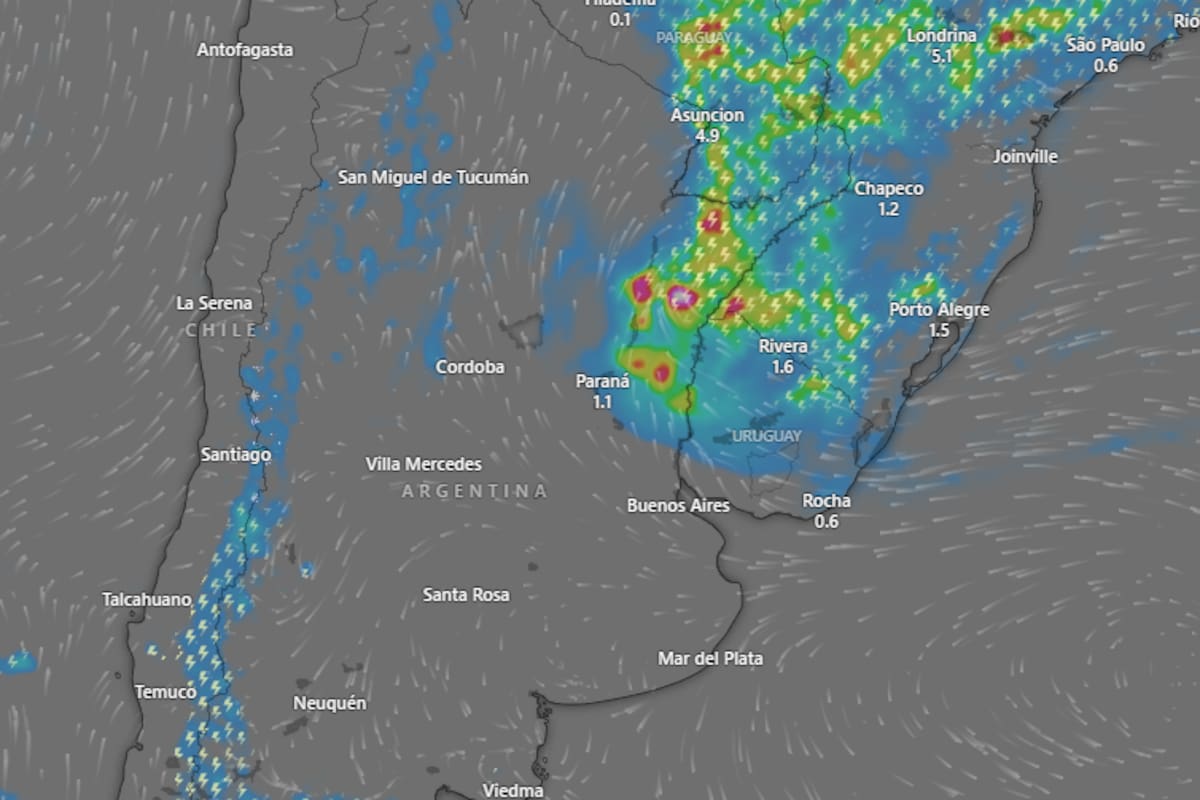 El martes 9 de diciembre será el día más inestable de la semana