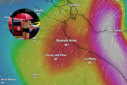 El martes hay posibilidad de tormenta en el AMBA