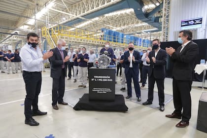 El martes Volkswagen celebró en Córdoba la producción de 15 millones de cajas y un lanzamiento.