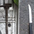 Prisión preventiva para un hombre que intentó apuñalar a otro y le fracturó el rostro con un martillo