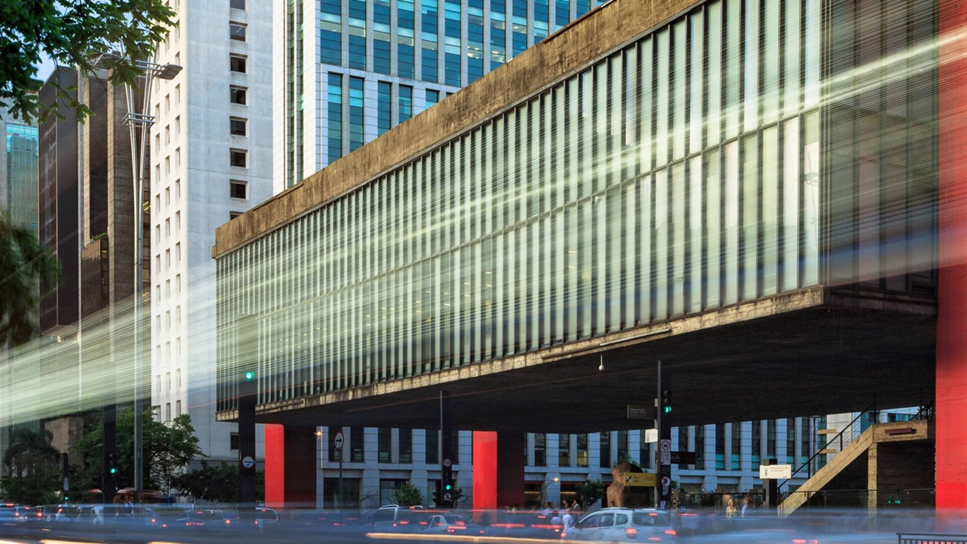 El MASP, icónico edificio de la Paulista, inaugurado en 1968