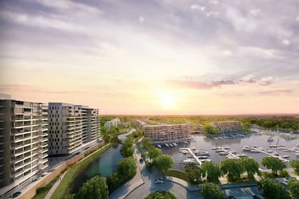 El Master Plan de Venice: Concebido por el estudio DPZ, referente internacional del Nuevo Urbanismo que busca crear comunidades compactas, amigables al peatón y en armonía con su entorno natural