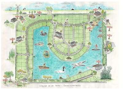 .El masterplan del proyecto, donde el agua es protagonista