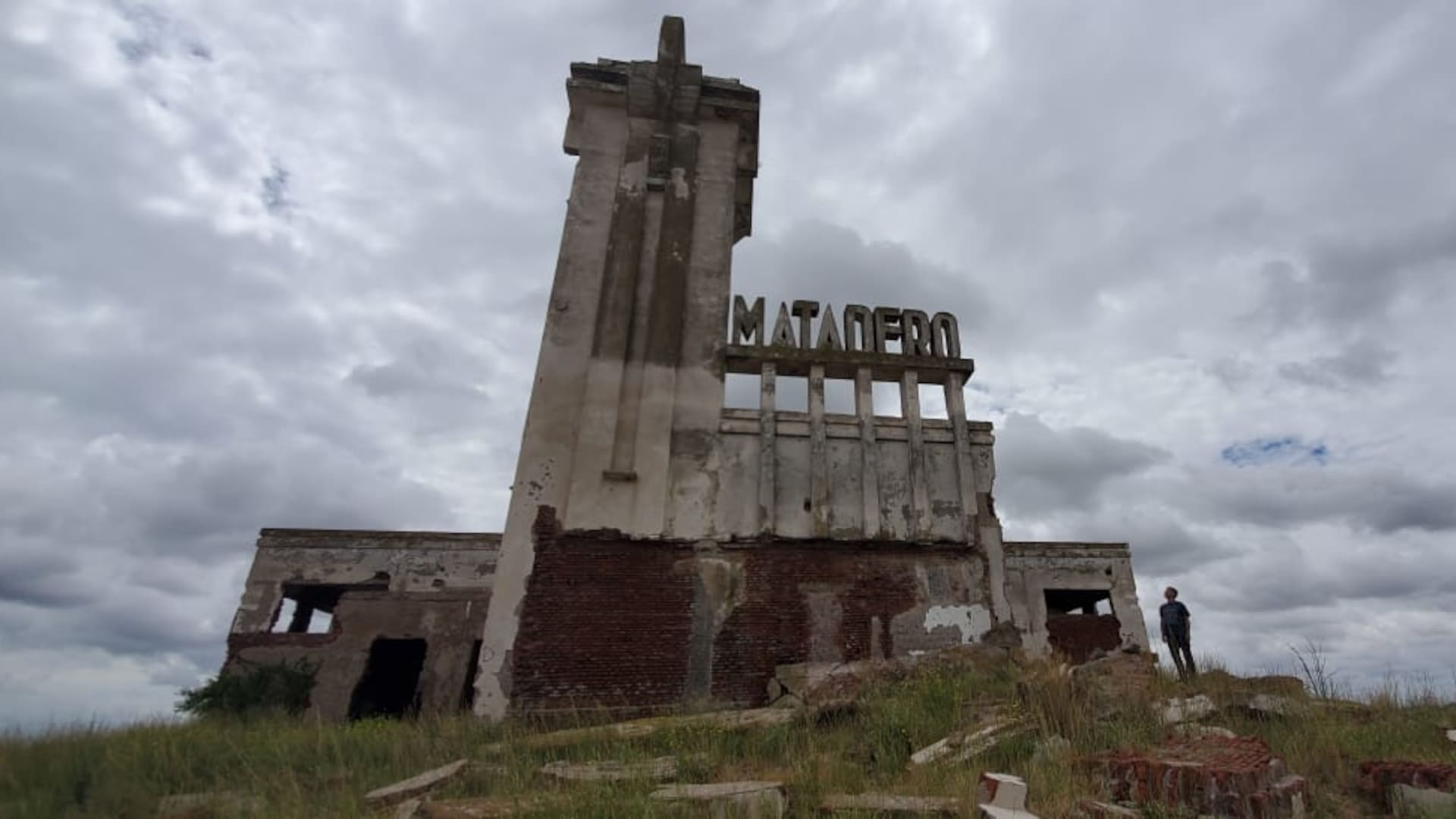 El matadero que construyó Salamone en Epecuén, partido de Adolfo Alsina
