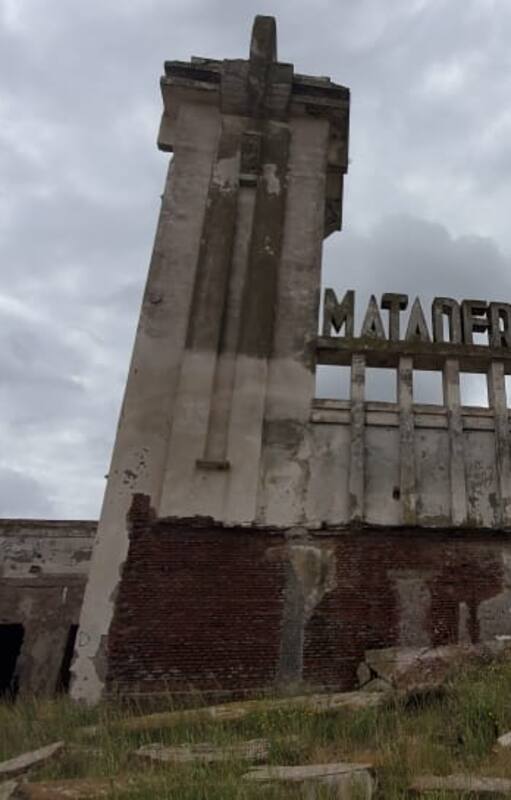El matadero que construyó Salamone en Epecuén, partido de Adolfo Alsina