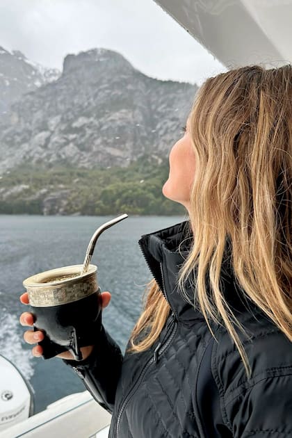 El mate fue un infalible durante todo el viaje.