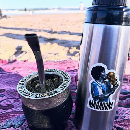 El mate personalizado de Daniel Osvaldo