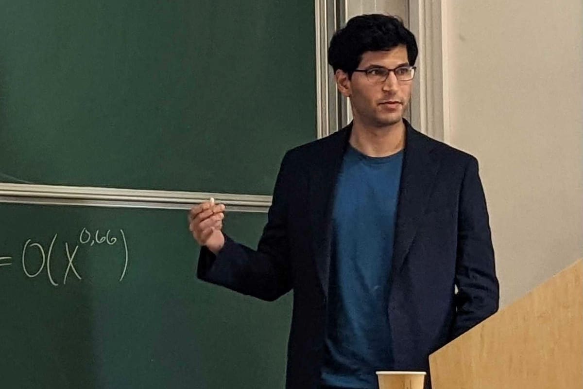 El matemático Jared Duker Lichtman de la Universidad de Stanford recibió la respuesta que buscaba en un inesperado correo.