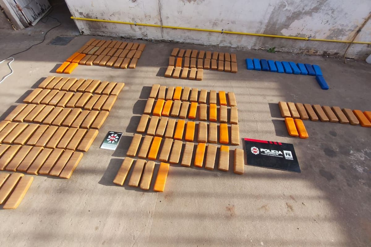 El material secuestrado por la Policía