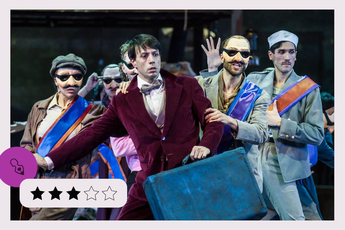 El material tiene la impronta de una opereta y cuenta con un estilizado despliegue visual