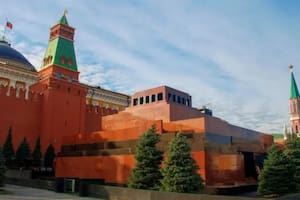 El mausoleo de Lenin en la Plaza Roja de Moscú celebra su centenario este 1ro de agosto