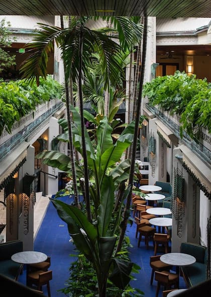 El Mayfair House Hotel & Garden en Miami tiene varios lugares escondidos