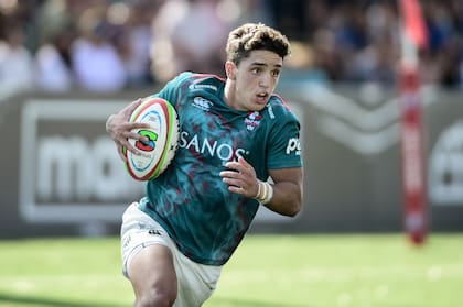 El medio-scrum Agustín Moyano, de Dogos XV, es uno de los que más proyección tienen entre los jugadores del medio local convocados.