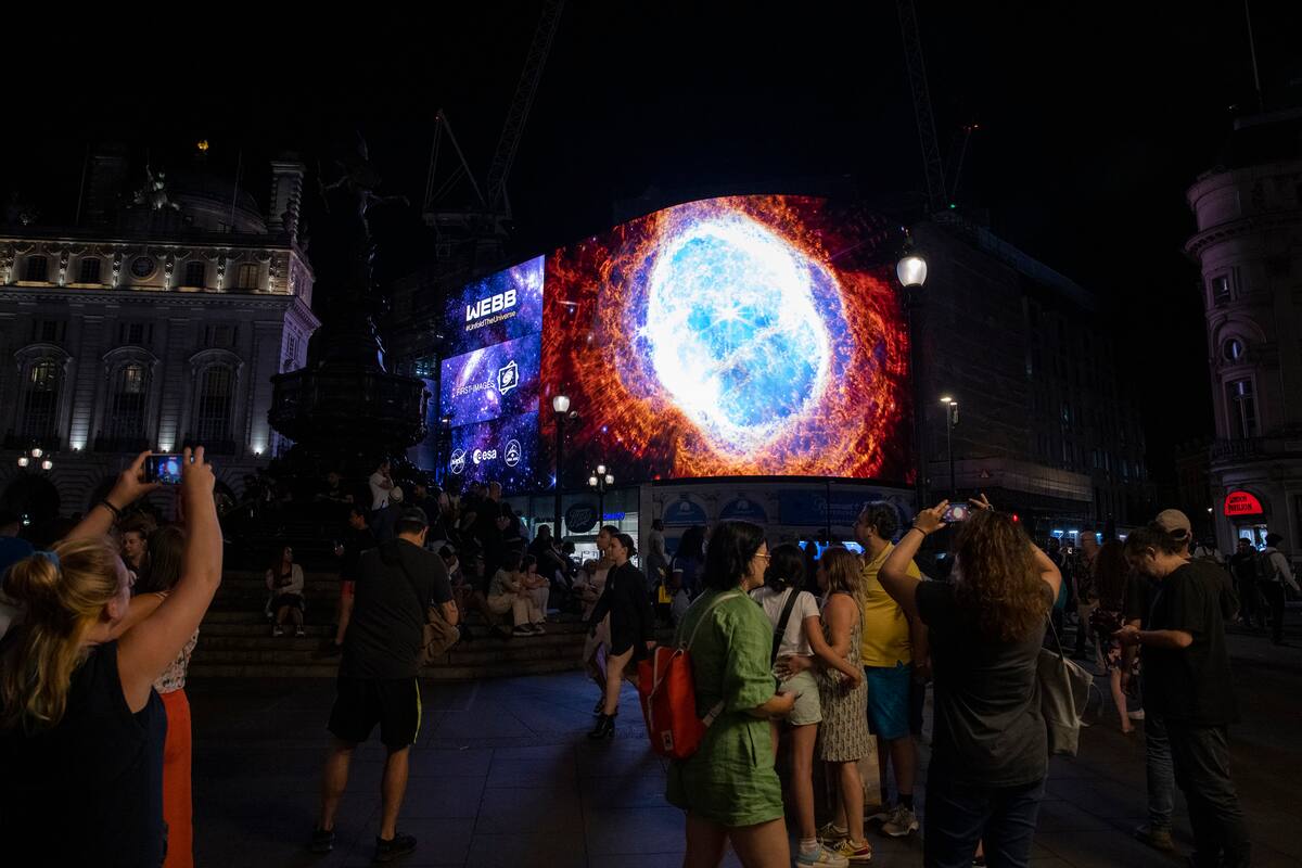 El mega telescopio posibilitó la difusión de imágenes impactantes