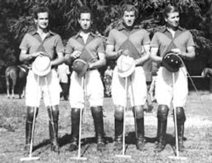 El mejor equipo de la historia: Alberto y Horacio Heguy y Juan Carlos (h.) y Alfredo Harriott; Coronel Suárez, en su máximo esplendor