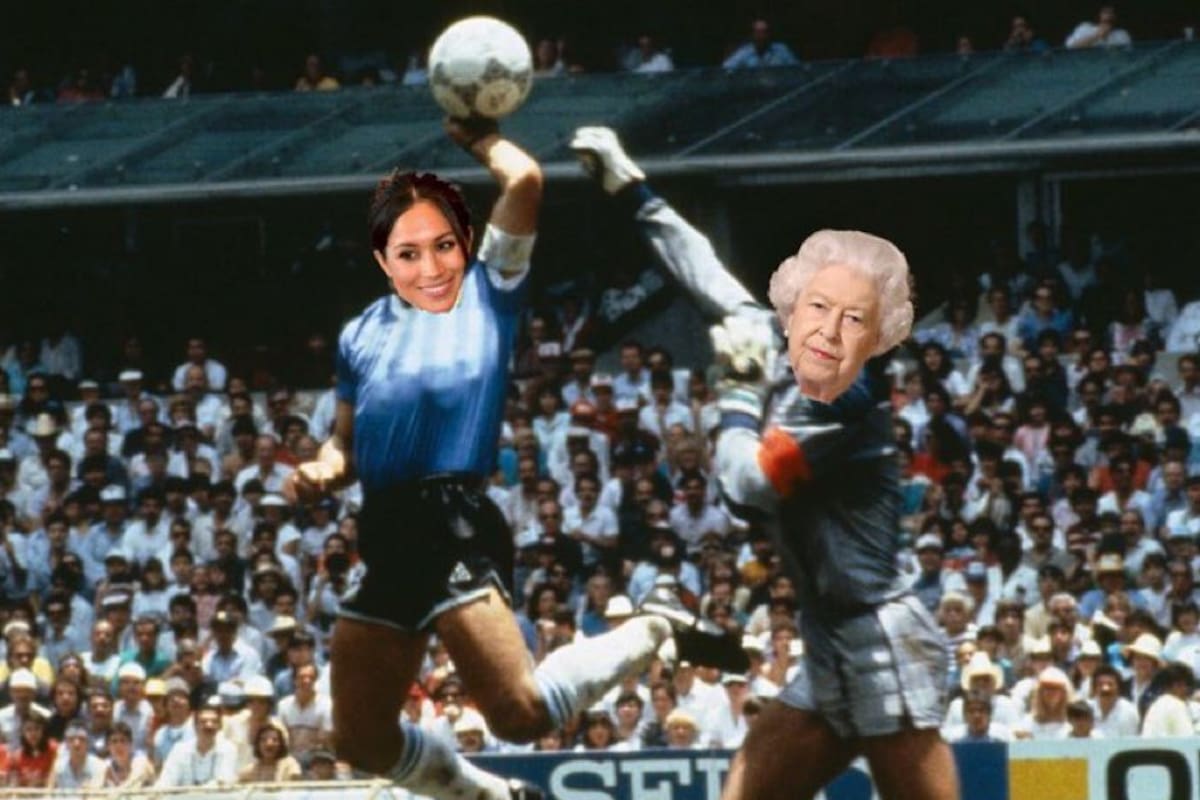 El meme que enfureció a Peter Shilton tras criticar a Meghan Markle y el Príncipe Harry