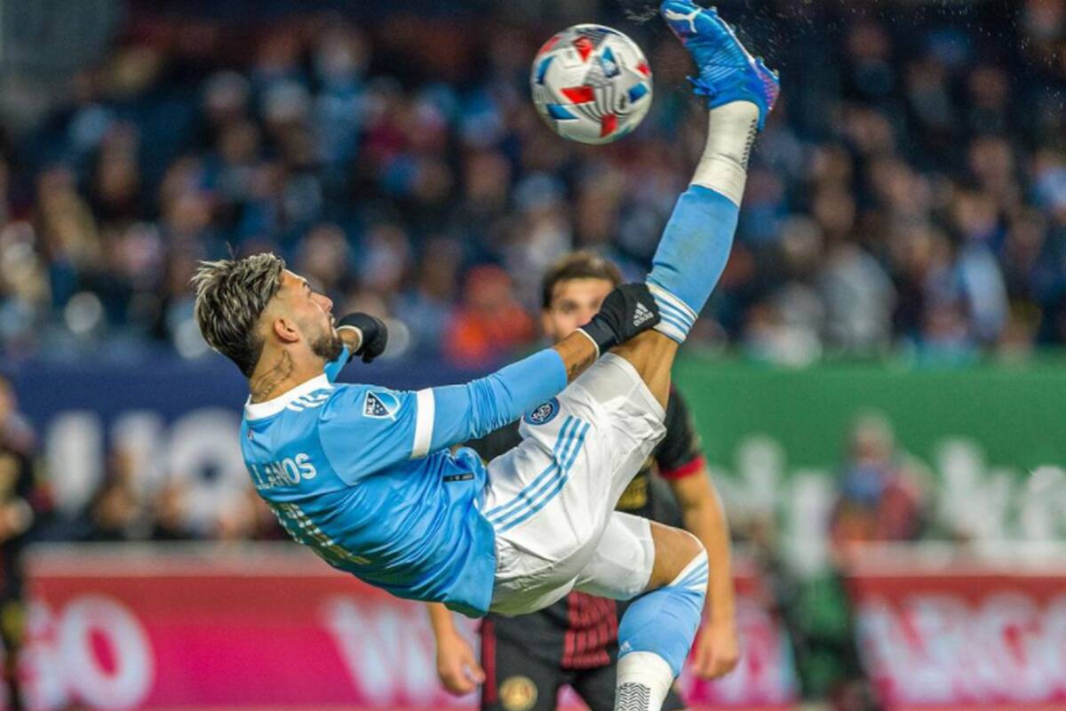 El mendocino Valentín Castellanos es el goleador de la temporada 2021 de la MLS