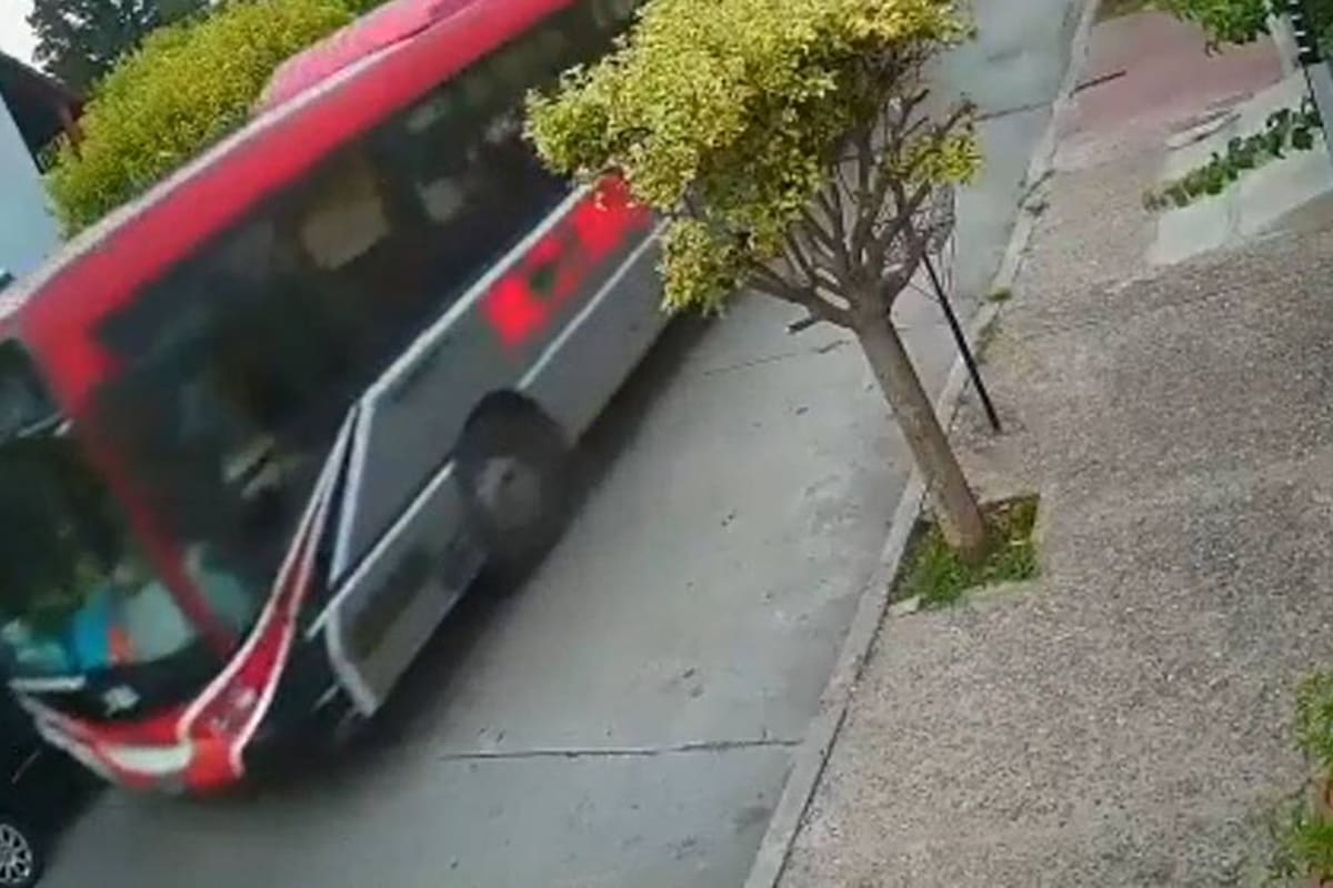 El menor de edad aprovechó que no había nadie en la zona