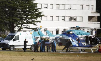 El menor de ocho años llegó al Hospital Interzonal Especializado Materno Infantil (HIEMI) de Mar del Plata en un helicóptero de la Policía