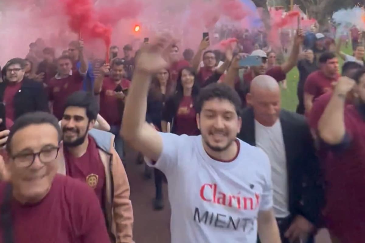 El mensaje contra Clarín entre las Fuerzas del Cielo