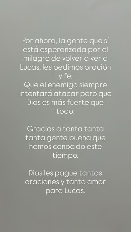 El mensaje de fe