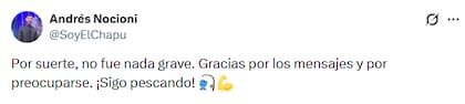 El mensaje de Nocioni