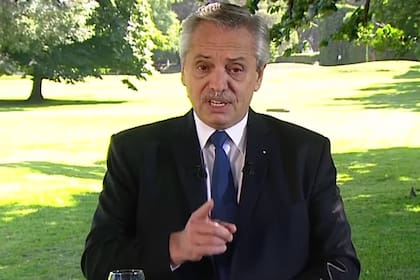 El mensaje de Alberto Fernández, en Olivos