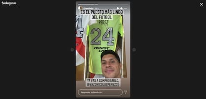 El mensaje de arquero a arquero que le envió Chavo Fucks a Enzo Pérez