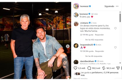 El mensaje de Cristiano Ronaldo a Messi
