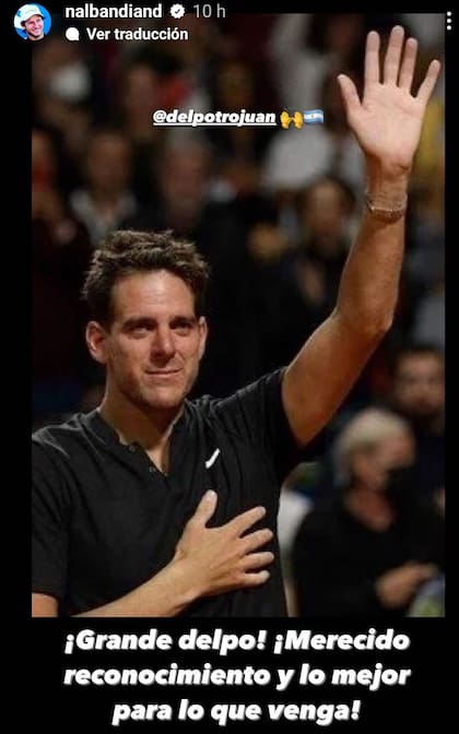 El mensaje de David Nalbandian en su cuenta de Instagram