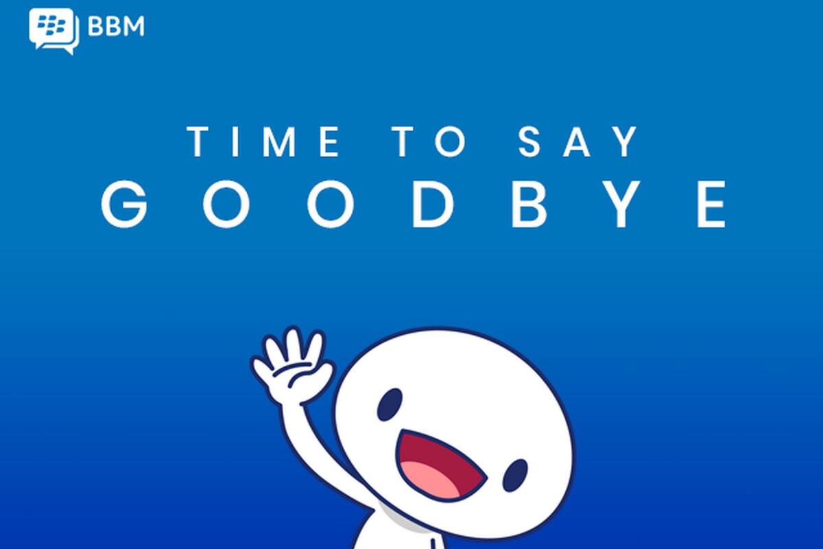 El mensaje de despedida de BlackBerry Messenger, que dejará de funcionar el 31 de mayo y apuntará al sector corporativo con el chat BBMe