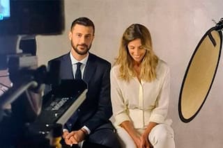 El mensaje de Diego Leuco para Luciana Geuna: "Qué lindo volver a verte"