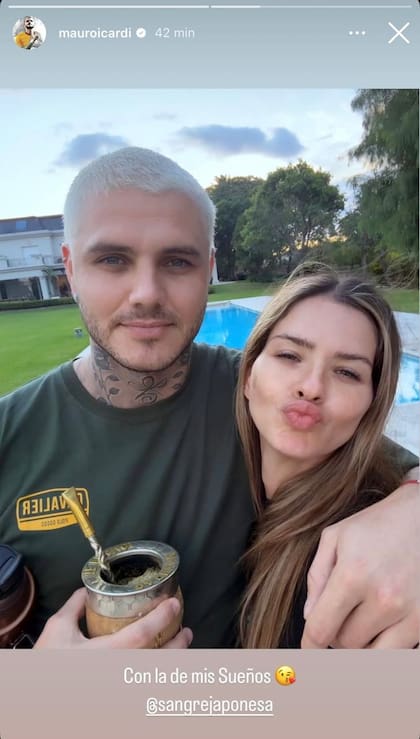 El mensaje de Icardi para la China Suárez (Foto: Instagram @mauroicardi)
