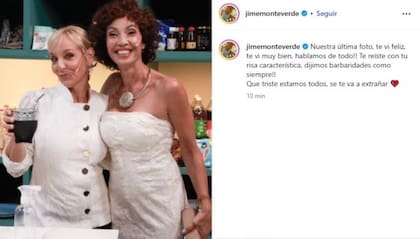 El mensaje de Jimena Monteverde sobre Ernestina Pais
