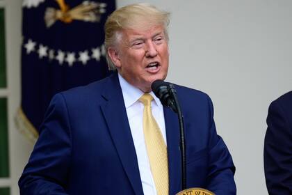 El mensaje de la cámara, de mayoría demócrata, llegó luego de tres días de cataratas de tuits por parte del republicano