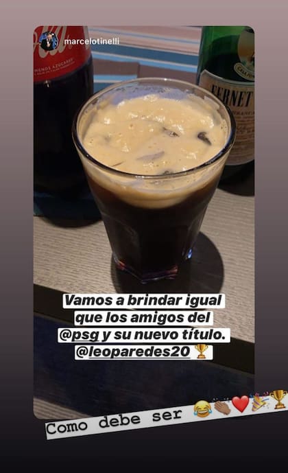 El mensaje de Marcelo Tinelli para el PSG y Leo Paredes.