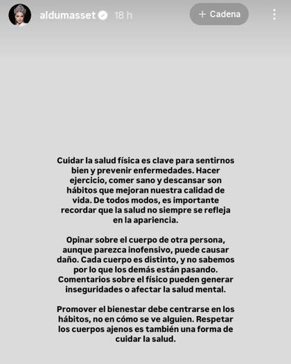 El mensaje de Miss Argentina tras lo ocurrido en el reality show de Telemundo