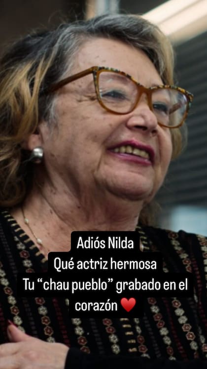 El mensaje de Pilar Gamboa tras la muerte de Nilda