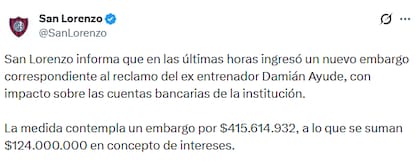 El mensaje de San Lorenzo
