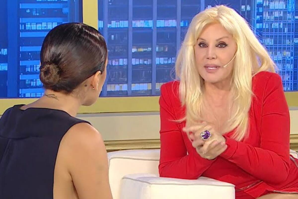 El mensaje de Susana Giménez para despedir a Silvina Luna: “Tan linda, tan joven, tan buena”. Captura/Telefe