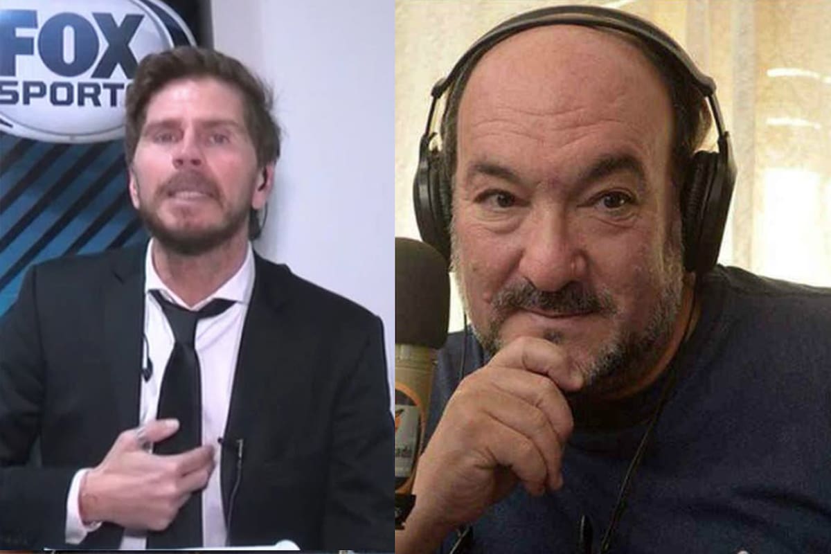 El mensaje del "Pollo" Vignolo al relator que la está peleando: "Un abrazo"
