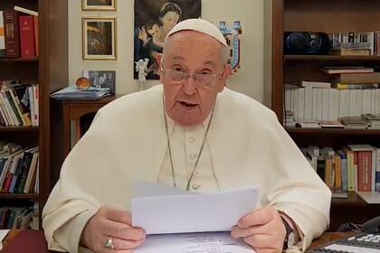 El mensaje del papa Francisco por video