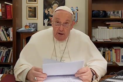 El mensaje del Papa Francisco por video
