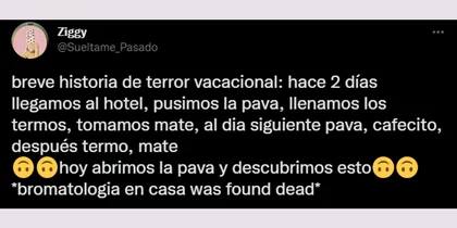 El mensaje no tardó en viralizarse (Foto: Captura Twitter/@Sueltame_pasado)