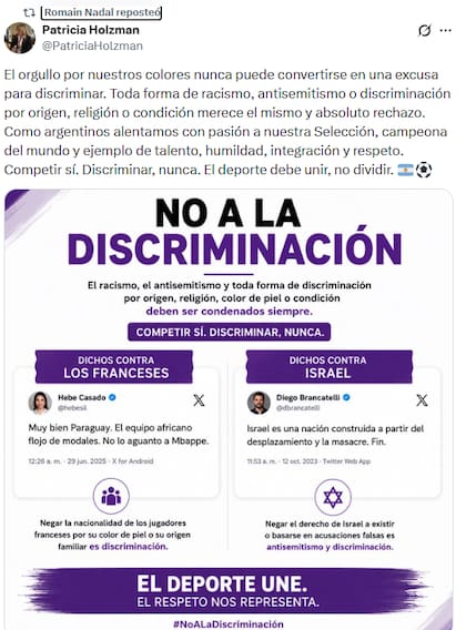 El mensaje que compartió el embajador de Francia en Argentina