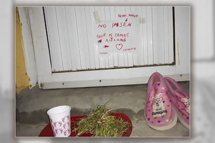 El mensaje que escribió la niña para avisarles a los Reyes Magos que estaban aislados