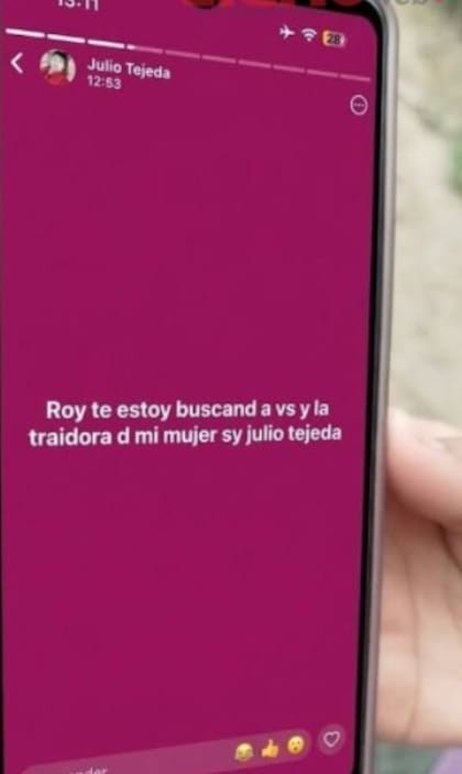 El mensaje que habría subido el acusado del crimen a sus estados de Whatsapp una hora antes de la muerte de María Eugenia Vanina Galván