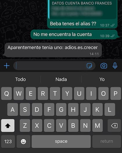 El "mensaje" que Jimena Barón recibió de su papá