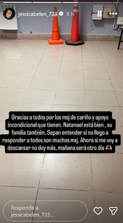 El mensaje que la novia de Callejero Fino publicó horas después de la detención