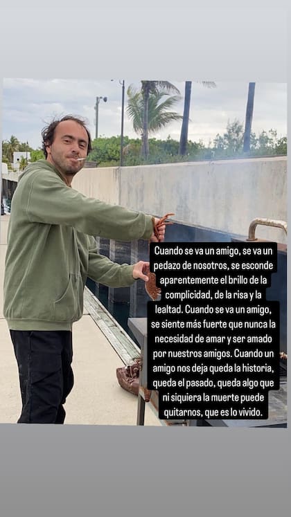 El mensaje sentido de Benjamín Vicuña tras la muerte de su amigo